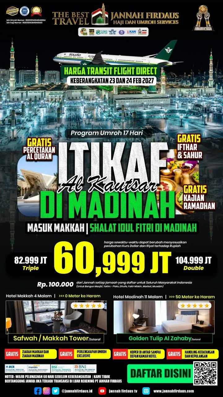 ITIKAF Al Kautsar DI MADINAH