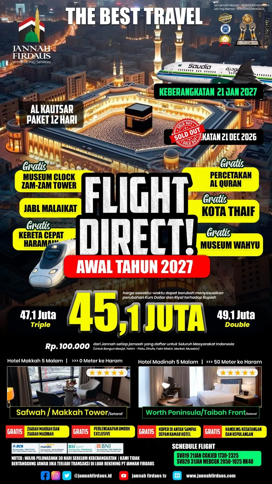 AL KAUTSAR PAKET 12 HARI